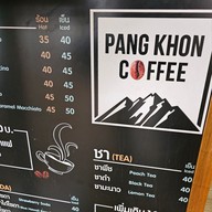 เมนู Pang Khon Coffee & Bingsu ปางขอน