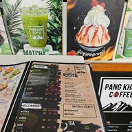 เมนู Pang Khon Coffee & Bingsu ปางขอน
