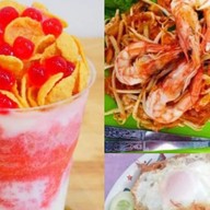 ผัดไทย หอยทอด ไอศครีมโยเกิร์ตเกล็ดหิมะ ตามสั่ง(ร้านแม่จำเนียร)พฤกษา30/1