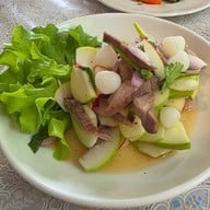 เมนูของร้าน ร้านอาหารโกรกแดง ราชบุรี