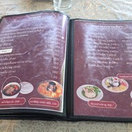 เมนู ร้านอาหารโกรกแดง ราชบุรี