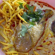 เมนูของร้าน ข้าวซอย  น้ำเงี้ยว มาลำกั๋น