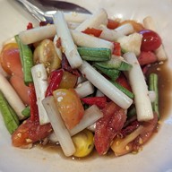 เมนูของร้าน ล้านเลื่องลาว ทางด่วนจตุโชติ