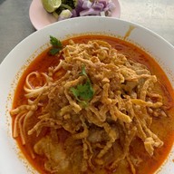 เมนูของร้าน ข้าวซอยคุณดำ ตลาดรามอินทรากม.2