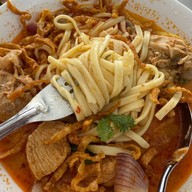 เมนูของร้าน ข้าวซอยคุณดำ ตลาดรามอินทรากม.2