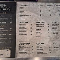 เมนู Rockos Coffee World Rockos Coffee Word