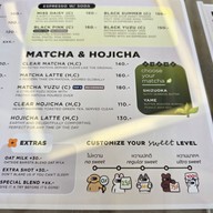 เมนู ร้านกาแฟ LMD Coffee Roasters Sukhumvit 101/2