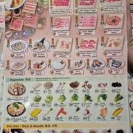 เมนู Shabu Shabu On-Yasai Singha Complex Singha Complex Building