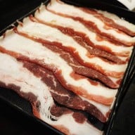 เมนูของร้าน ชวนกินหมูกระทะ บรรทัดทอง