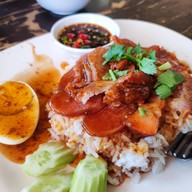 ก๋วยเตี๋ยวยักษ์ใหญ่  หมู่บ้านกรุงศรีซิตี้ คลองสวนพลู