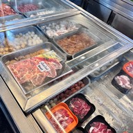 แบมบูหมูกระทะบุฟเฟต์ วัตถุดิบหมูกระทะแช่แข็ง