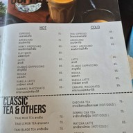 เมนู ECHO Coffee Roastery โรงคั่วกาแฟเอ็คโค่ -