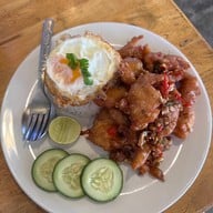 เฮียต้อมคั่วพริกเกลือ(หลังวัดสวนดอก)