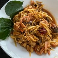 เมนูของร้าน ร้านส้มตำเหนือ ซอยสายลม