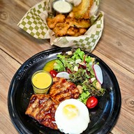 เมนูของร้าน สวนผัก โอ้กะจู๋ ปตท.สาขาเมืองทองธานี