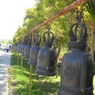 บรรยากาศ พระบรมธาตุเจดีย์กาญจนาภิเษก