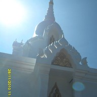 บรรยากาศ พระบรมธาตุเจดีย์กาญจนาภิเษก