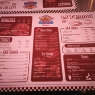 เมนู A&A Diner ทรีสแควร์