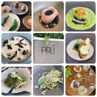 เมนูของร้าน PRU