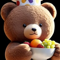 ผลไม้ปอกพร้อมทาน บ้านลูกหมี