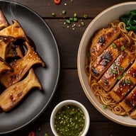 มะจังเทริยากิ & เห็ดย่าง