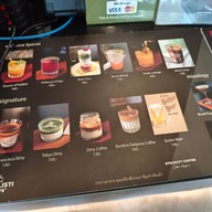 เมนู Kallisti cafe Specialty Coffee