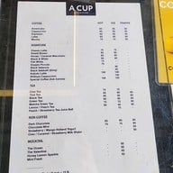 เมนู A Cup Coffee By Projoe พุทธมลฑณสาย2