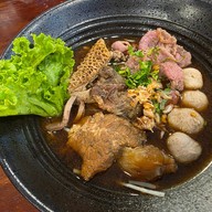 เมนูของร้าน ร้านก๋วยเตี๋ยวเนื้อโกเบ มหาชัย สาขาหทัยราษฎร์ .