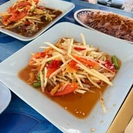 เมนูของร้าน ส้มตำชนะจน (ส้มตำพี่นก)