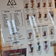 เมนู MAS CoffeelRoastery HQ MAS CoffeelRoastery HQ