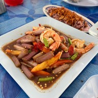 เมนูของร้าน ส้มตำชนะจน (ส้มตำพี่นก)