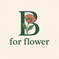 B for flower