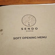 เมนู SENDO Ramen สีลม ธนิยะ