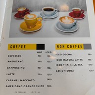 เมนู Eureka Nitro Coffee หัวหิน-ปราณบุรี