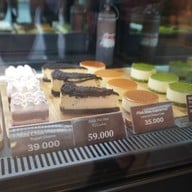 เมนูของร้าน Highlands Coffee