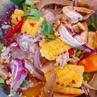 เมนู ร้านตำยำแซ่บ ตลาดบน  ตลาดบน ตาคลี