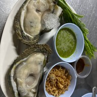 เมนูของร้าน ป้ายาหอยสด