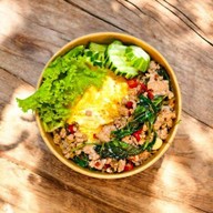ข้าวไข่เจียวบุฟเฟ่ต์ - วัดไทร