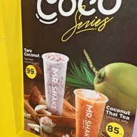 เมนู Mr.Shake MRT ศูนย์ประชุมสิริกิติ์ (Metro Mall)