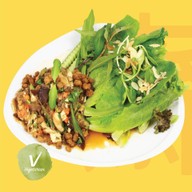 เมนูของร้าน สวนผัก โอ้กะจู๋ เดอะคริสตัล เลียบด่วน รามอินทรา