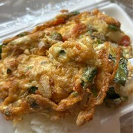 เมนูของร้าน ข้าวไข่เจียว BTS สนามเป้า ทางออก 3