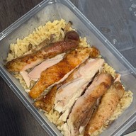 มิสเตอร์ไฮ้ไก่อบถัง (เดอะกลาสมาร์เก็ต บางนา) ข้าวหมกไก่ ข้าวมันเห็ดหอมไก่