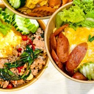 ข้าวไข่เจียวบุฟเฟ่ต์ - วัดไทร