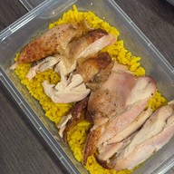 มิสเตอร์ไฮ้ไก่อบถัง (เดอะกลาสมาร์เก็ต บางนา) ข้าวหมกไก่ ข้าวมันเห็ดหอมไก่