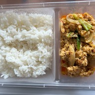 เมนูของร้าน ปูผัดผงกะหรี่