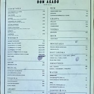 เมนู Don Asado