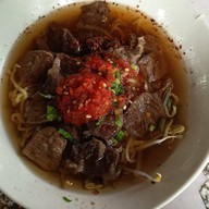 เมนูของร้าน ก๋วยเตี๋ยว สี่ จอ