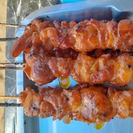 หน้าร้าน ไก่ย่างแดงหน้าวัดดอนไพรวัลย์ หน้าวัดดอนไพรวัลย์