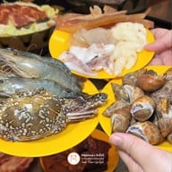 รสเด็ดอินเตอร์บุฟเฟ่ต์ กุ้งกระทะ+ทะเลเผา มีนบุรี