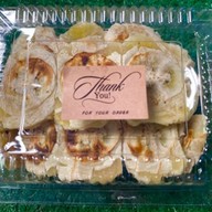 กล้วยปิ้งราดน้ำกระทิ